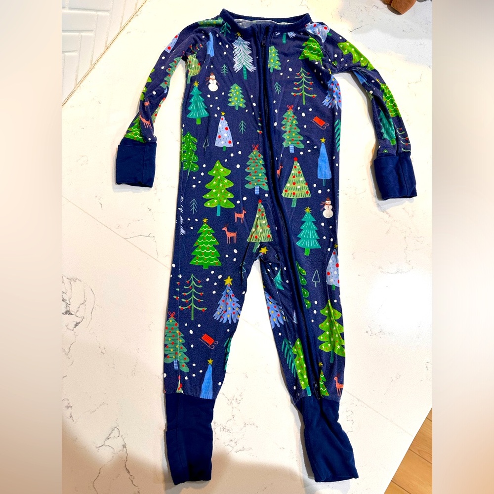 Little Sleepies (blue) Christmas Trees